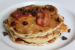 Making Bacon Pancakes