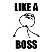 Like a boss