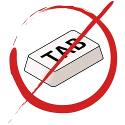 Don't Press Tab