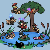 Ducks in the Park