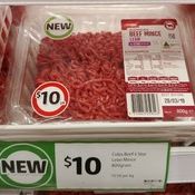 raw beef